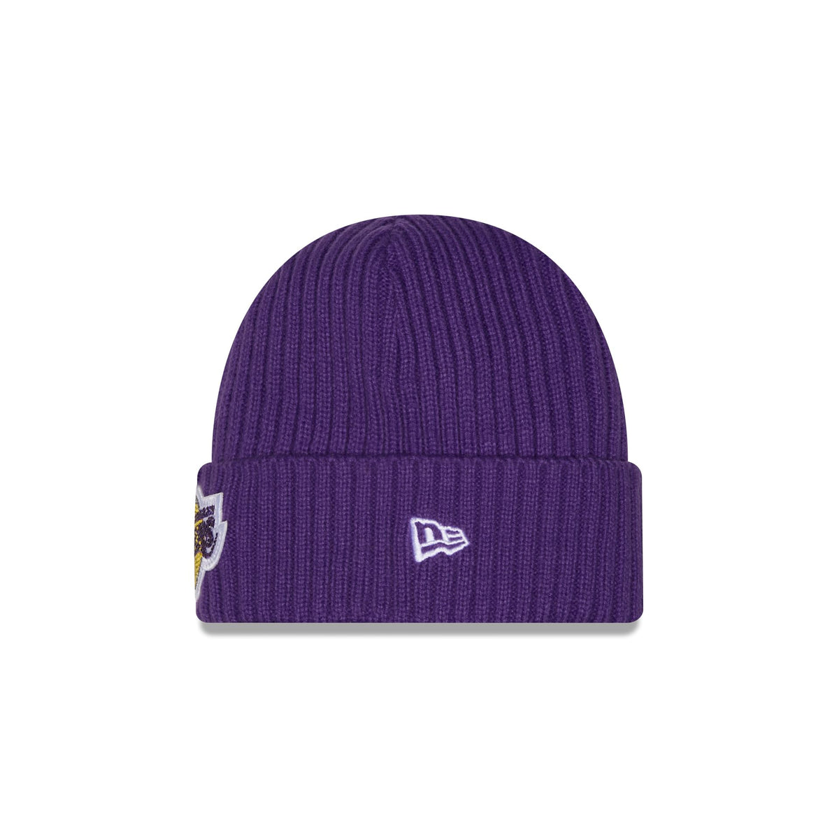 Los Angeles Lakers Rhinestone Badge Beanie Hat