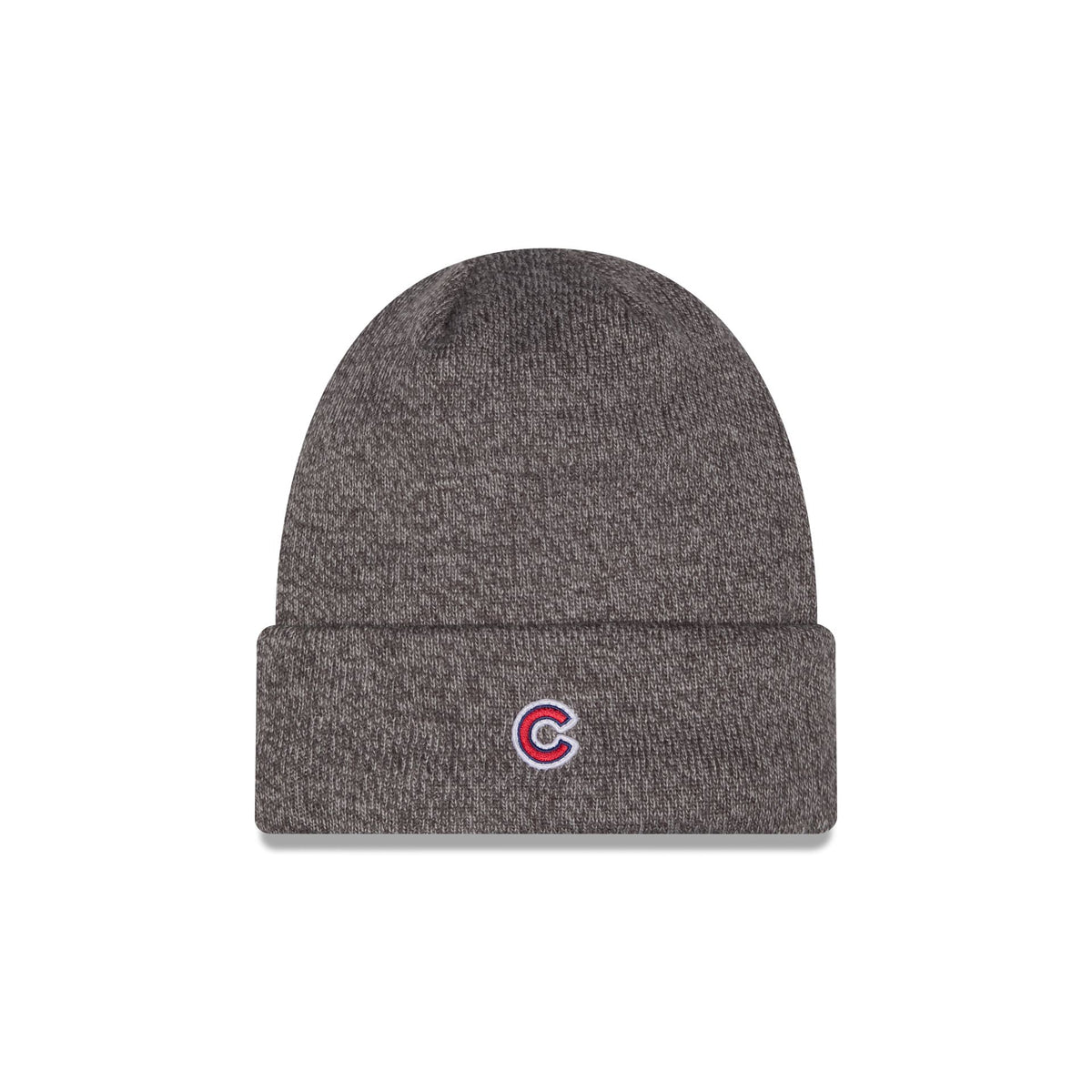 Chicago Cubs Heather Gray Tonal Beanie Hat