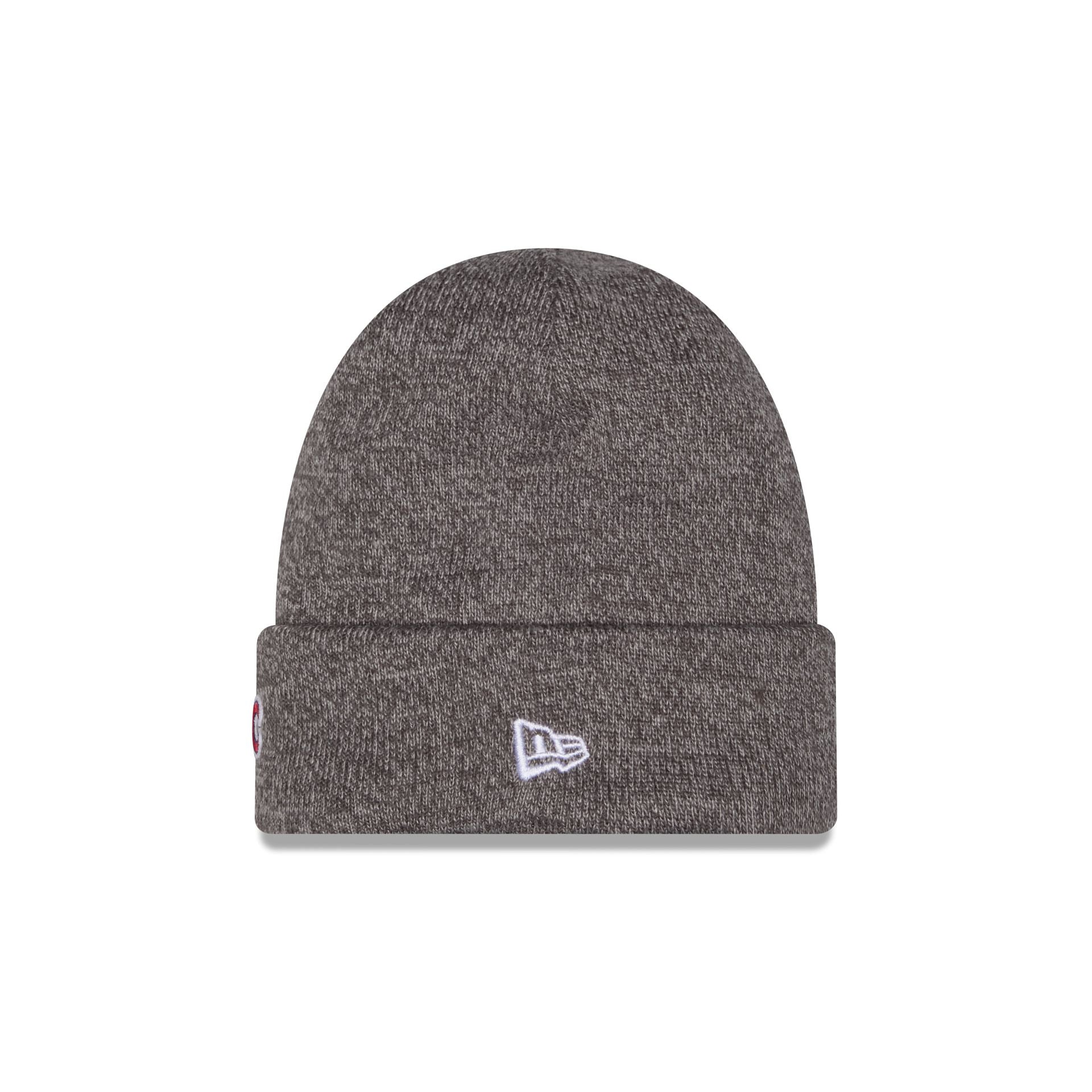 Chicago Cubs Heather Gray Tonal Beanie Hat