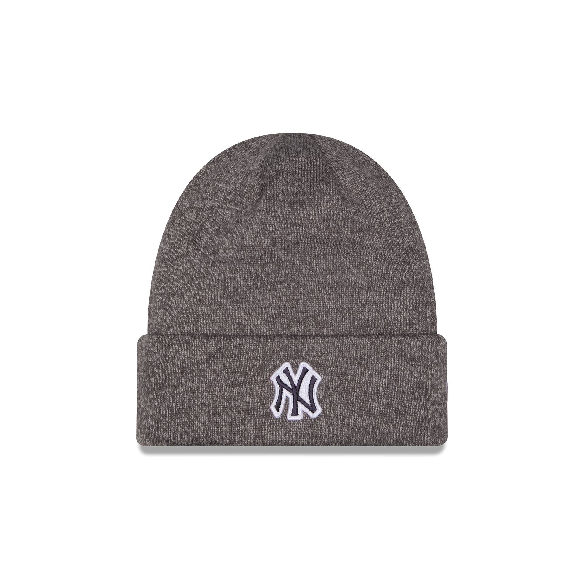 New York Yankees Heather Gray Tonal Beanie Hat