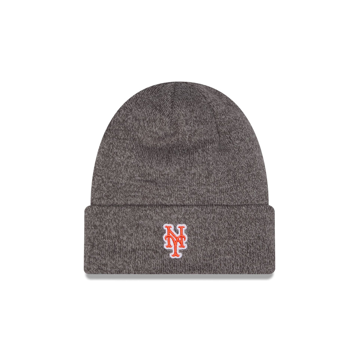 New York Mets Heather Gray Tonal Beanie Hat