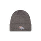 Denver Broncos Heather Gray Tonal Beanie Hat