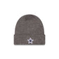 Dallas Cowboys Heather Gray Tonal Beanie Hat