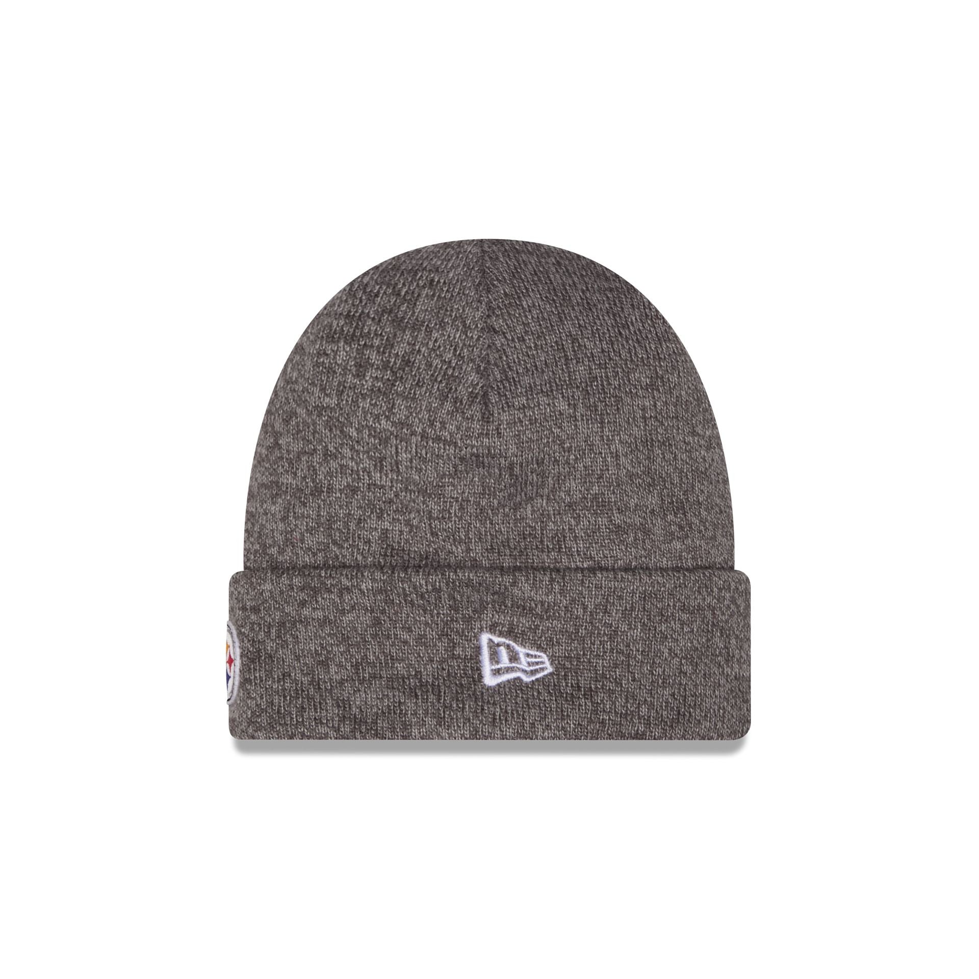 Pittsburgh Steelers Heather Gray Tonal Beanie Hat