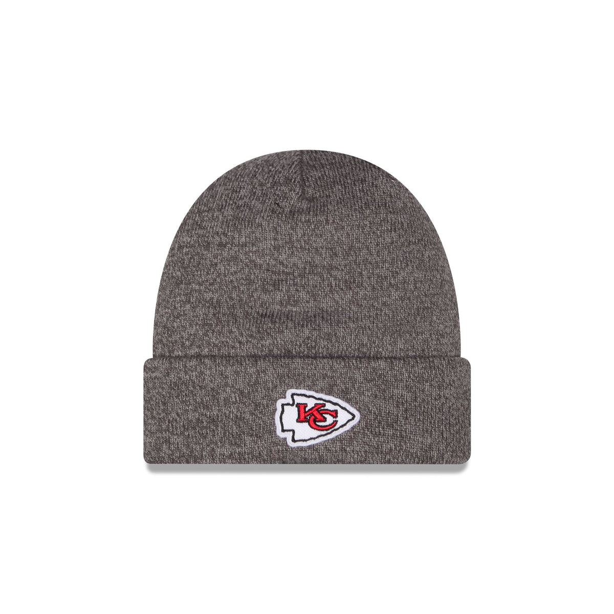 Kansas City Chiefs Heather Gray Tonal Beanie Hat