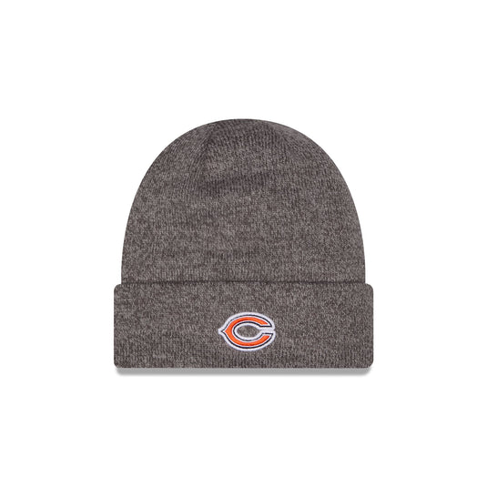 Chicago Bears Heather Gray Tonal Beanie Hat