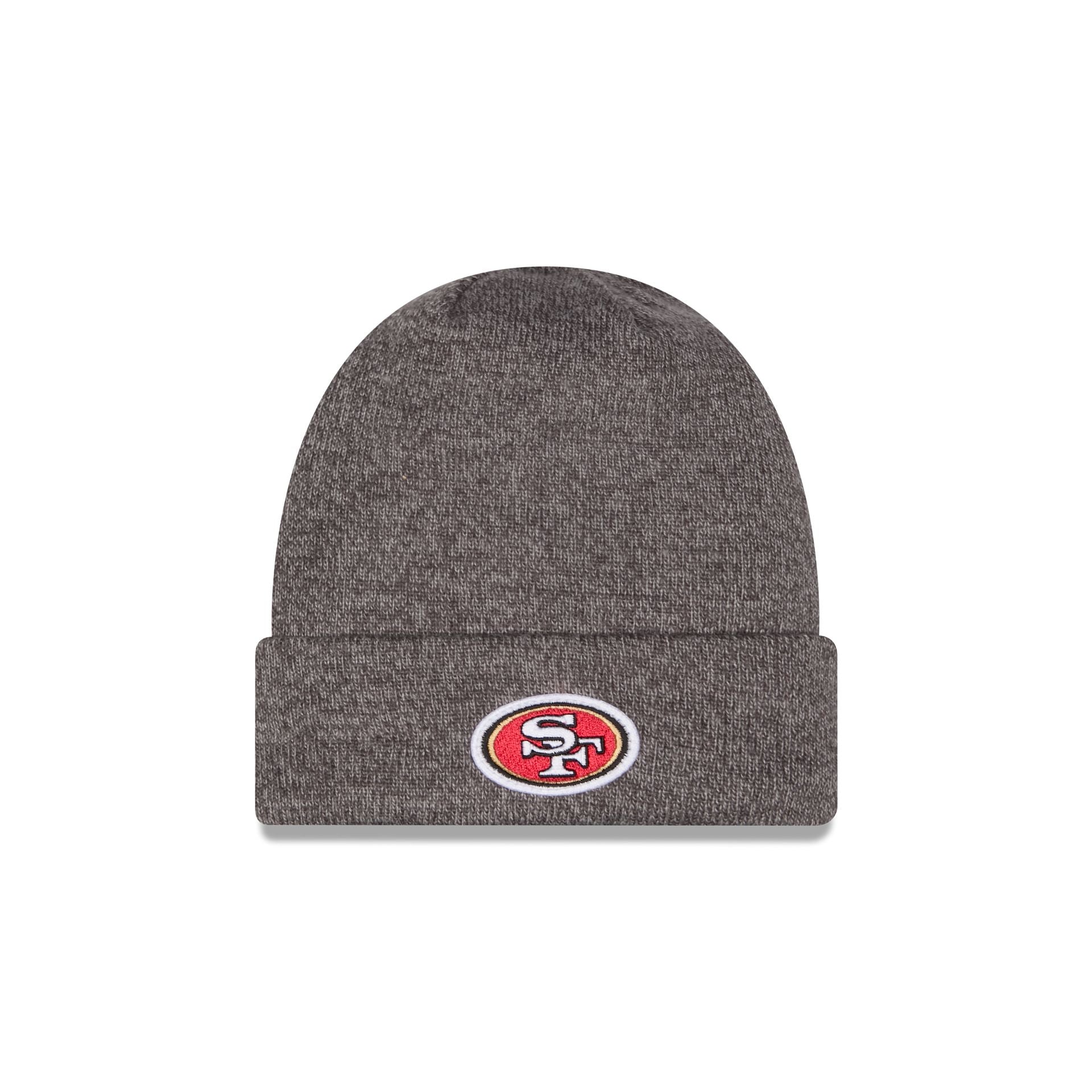 San Francisco 49ers Heather Gray Tonal Beanie Hat