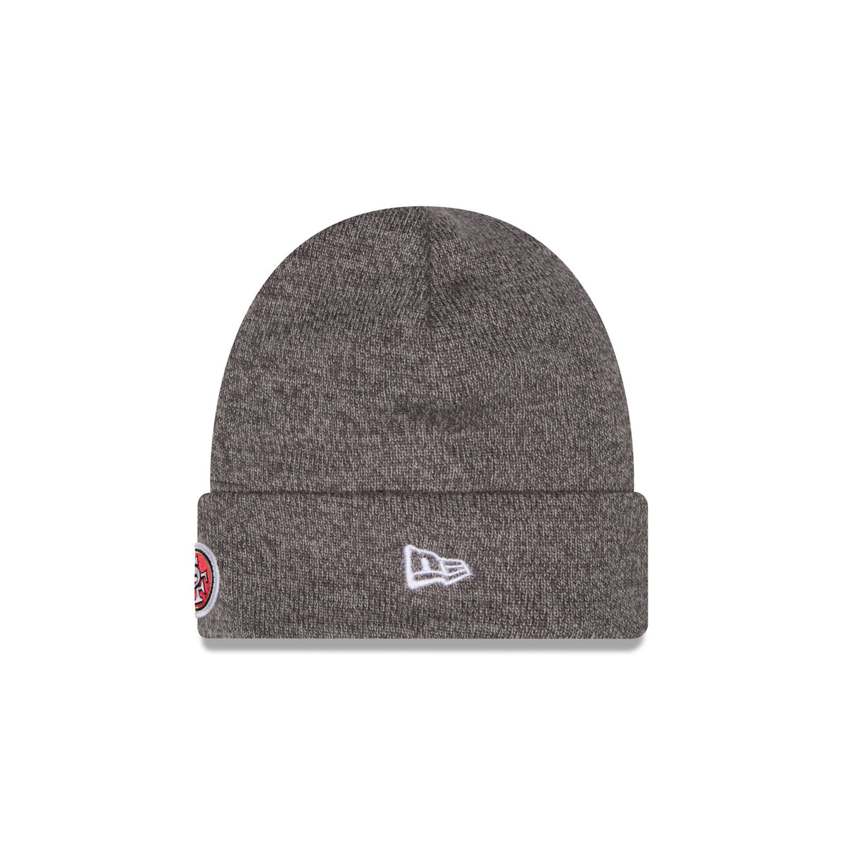 San Francisco 49ers Heather Gray Tonal Beanie Hat