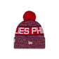 Philadelphia Phillies Tri Color Pom Knit Hat