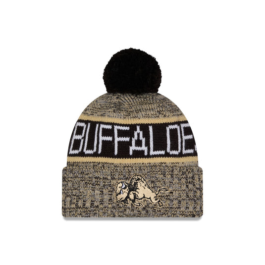 Colorado Buffaloes Tri Color Pom Knit Hat