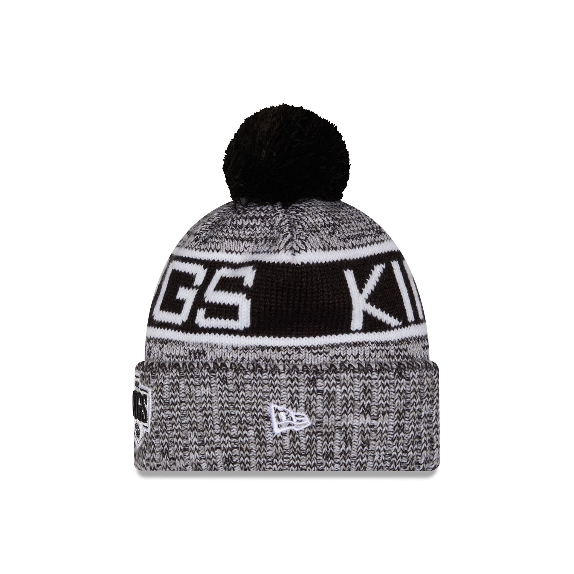 Los Angeles Kings Tri Color Pom Knit Hat