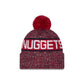 Denver Nuggets Tri Color Pom Knit Hat