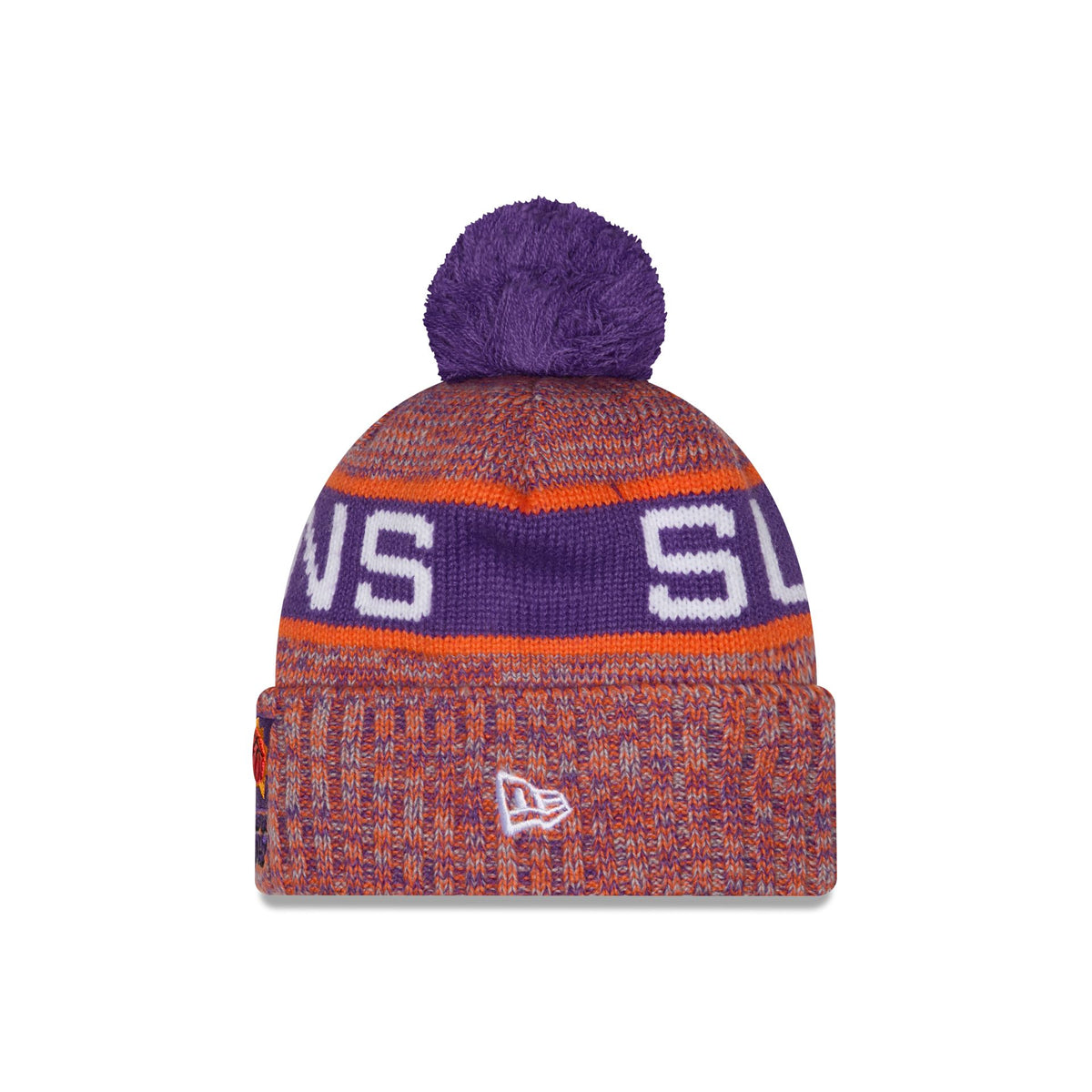 Phoenix Suns Tri Color Pom Knit Hat
