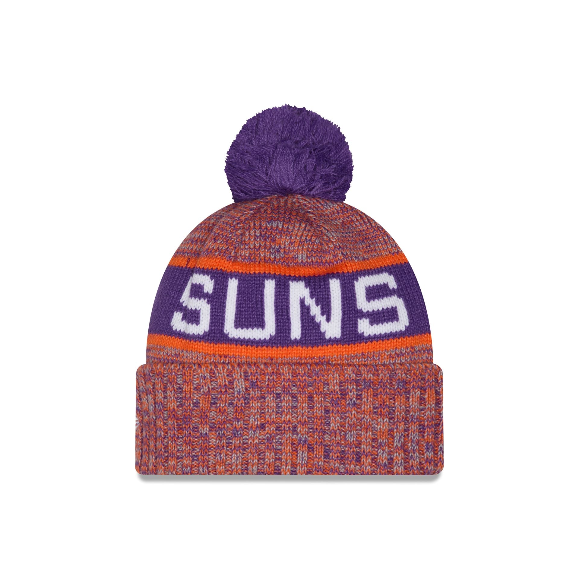 Phoenix Suns Tri Color Pom Knit Hat