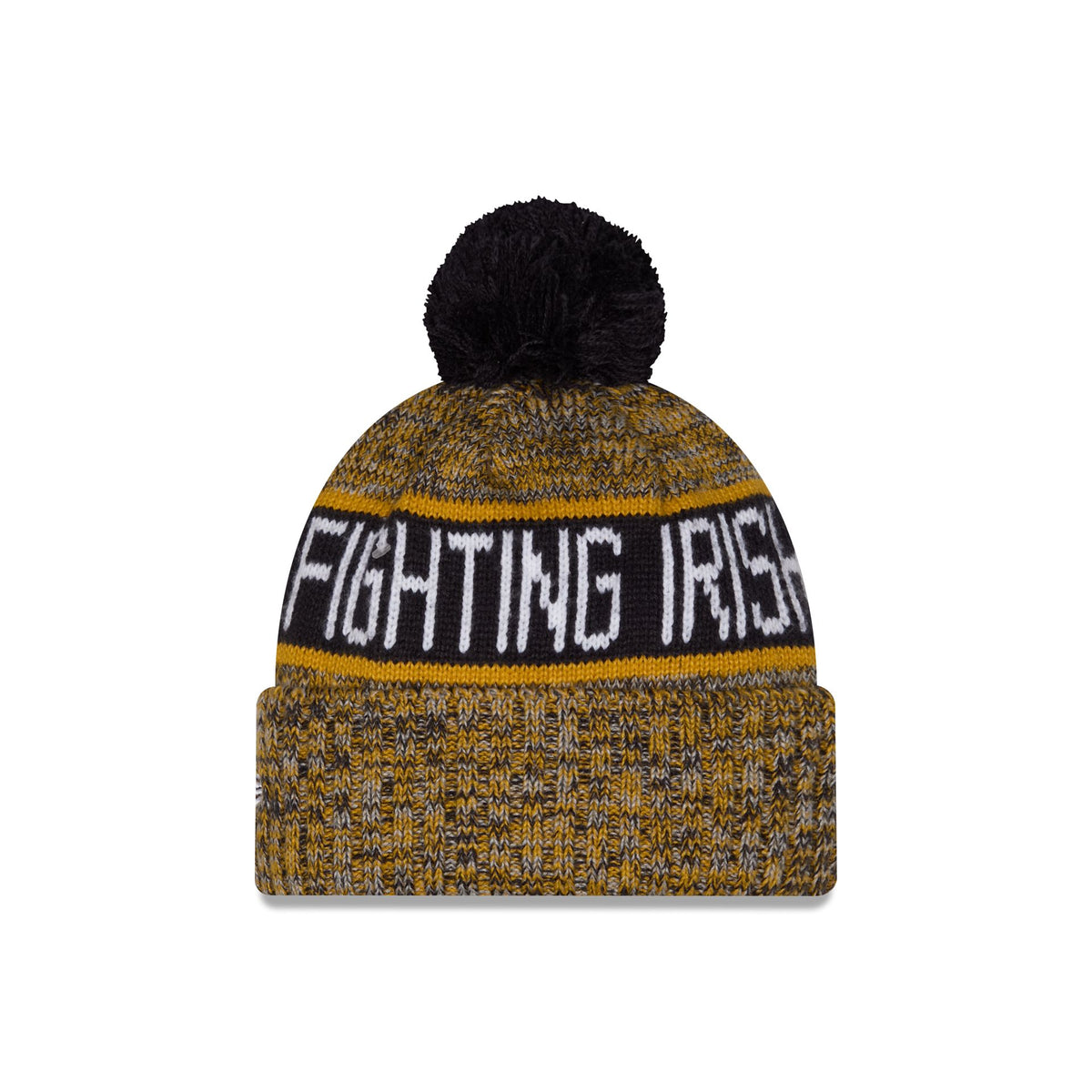 Notre Dame Fighting Irish Tri Color Pom Knit Hat