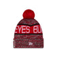 Ohio State Buckeyes Tri Color Pom Knit Hat