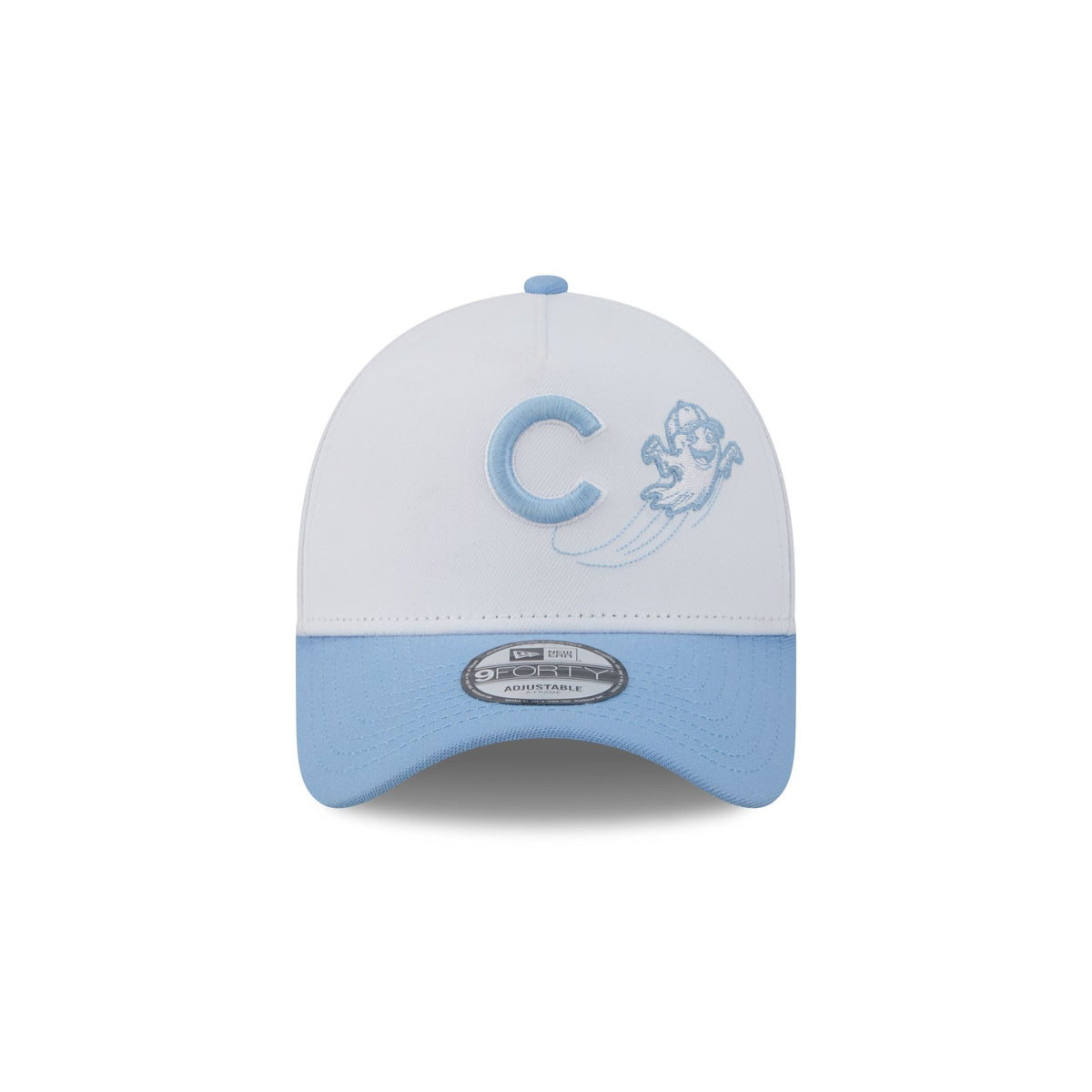 Chicago Cubs Chrome Ghost 9FORTY A-Frame Snapback Hat