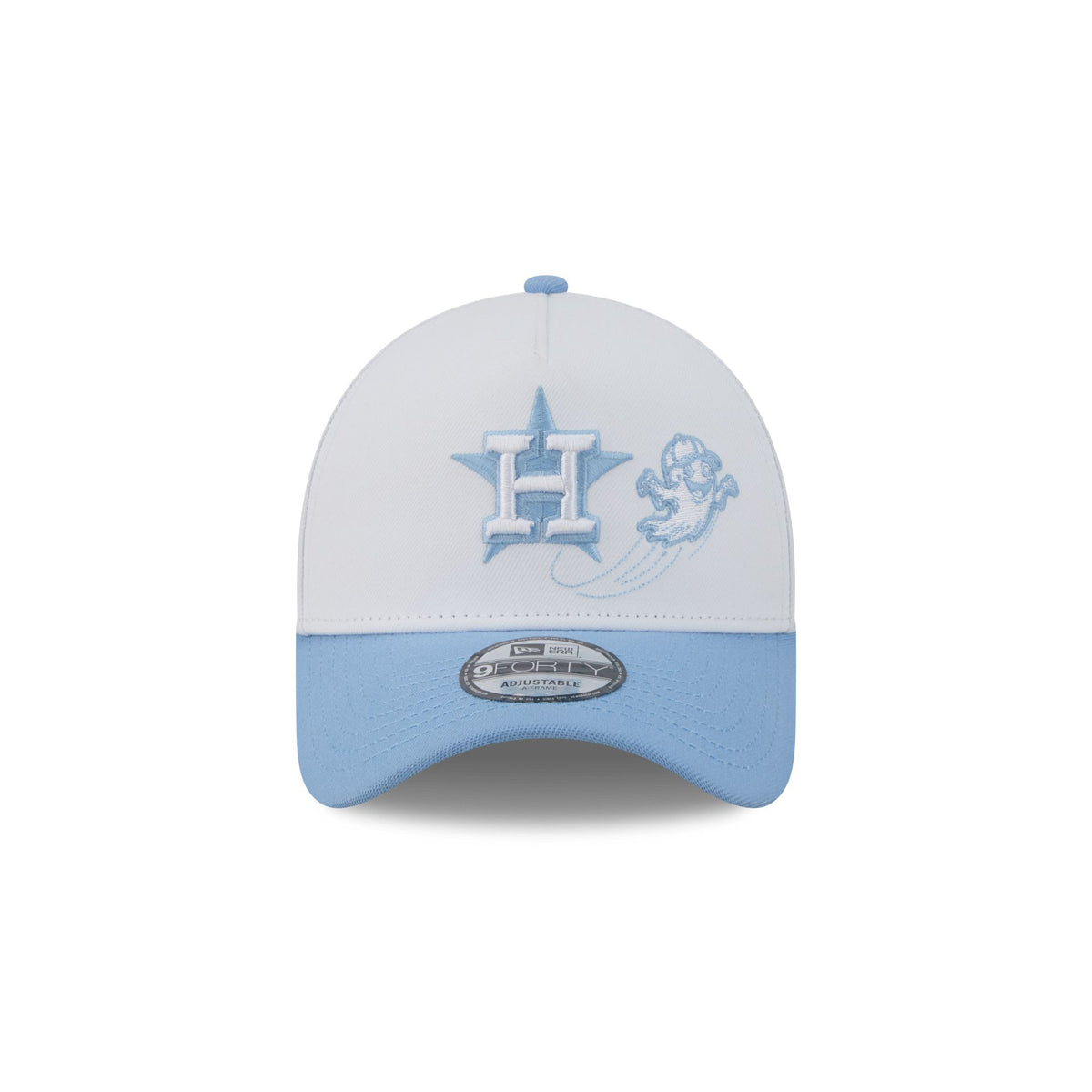 Houston Astros Chrome Ghost 9FORTY A-Frame Snapback Hat