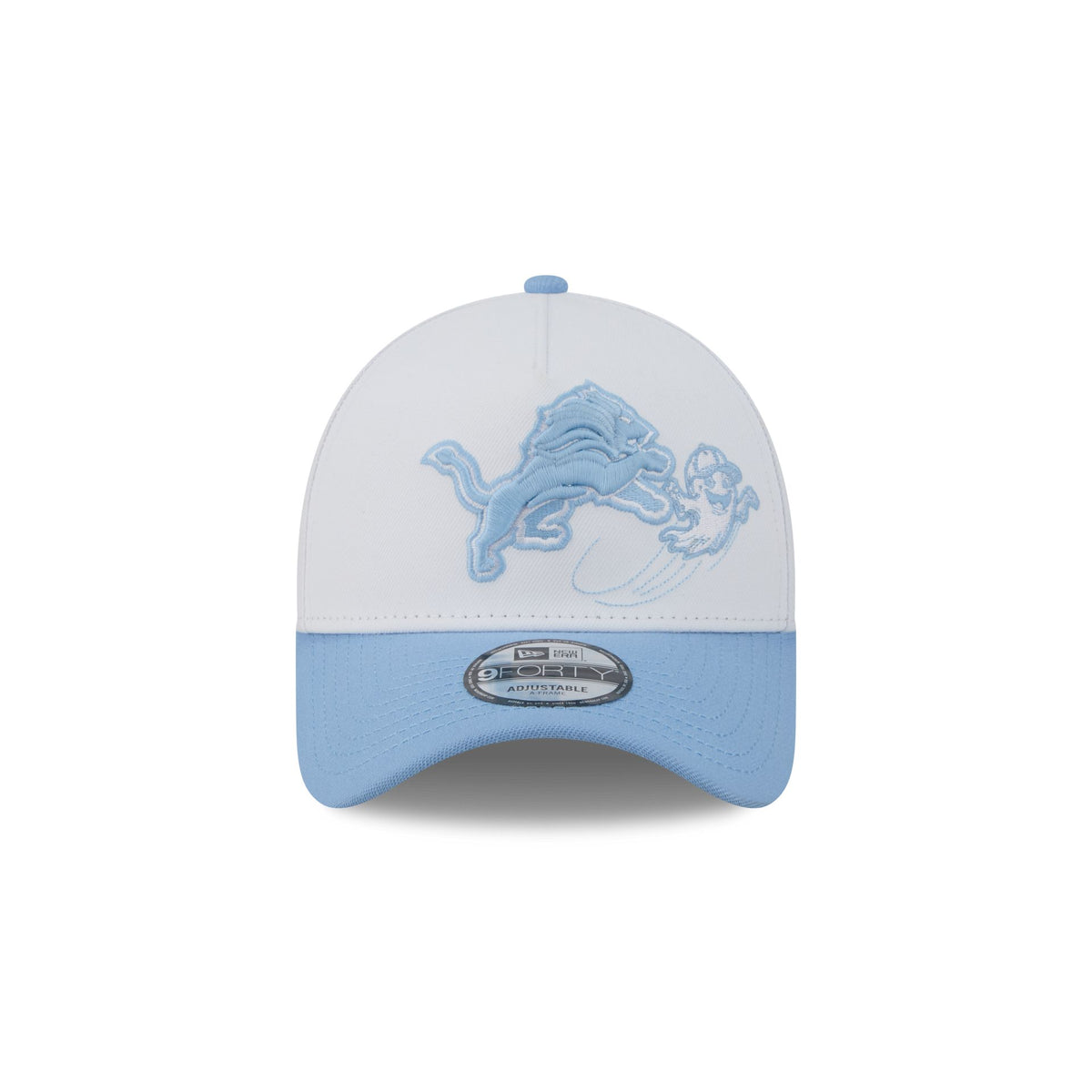 Detroit Lions Chrome Ghost 9FORTY A-Frame Snapback Hat
