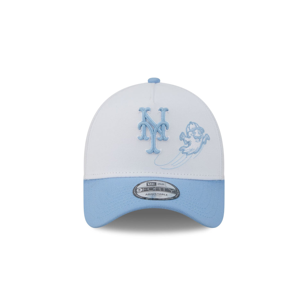 New York Mets Chrome Ghost 9FORTY A-Frame Snapback Hat