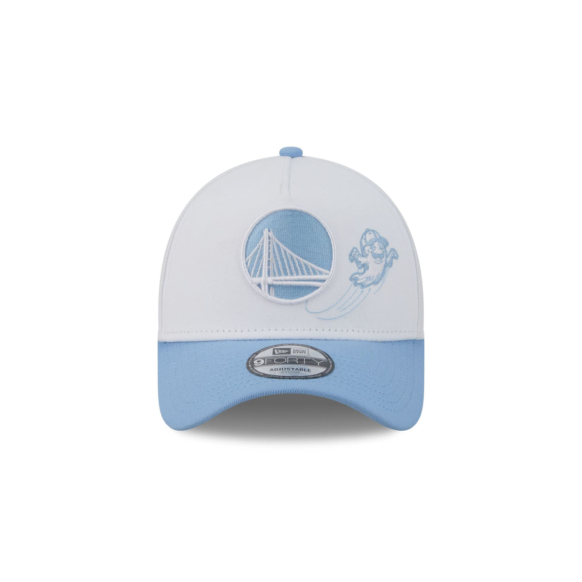 Golden State Warriors Chrome Ghost 9FORTY A-Frame Snapback Hat