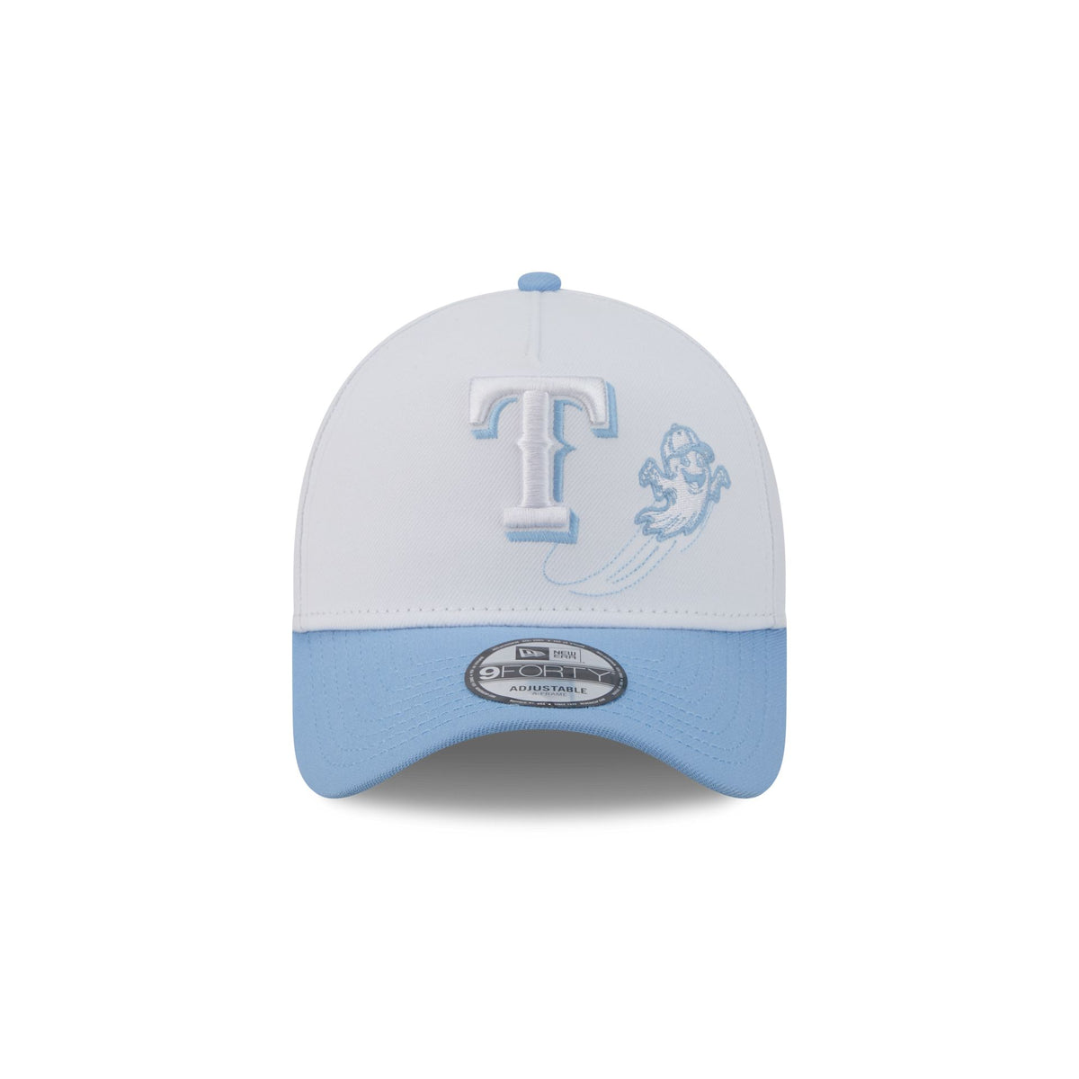 Texas Rangers Chrome Ghost 9FORTY A-Frame Snapback Hat