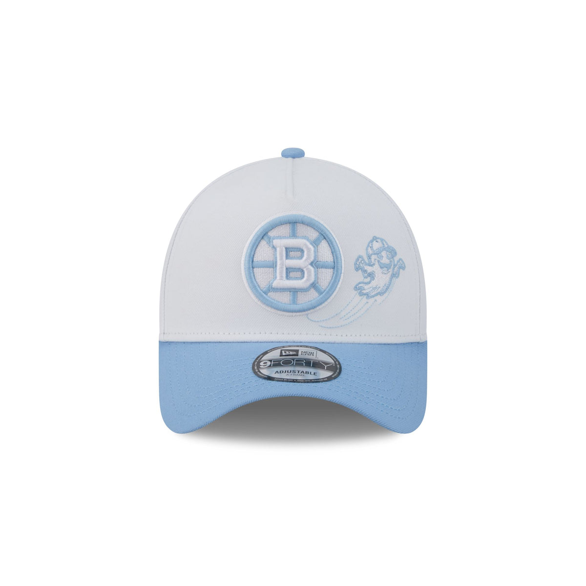 Boston Bruins Chrome Ghost 9FORTY A-Frame Snapback Hat