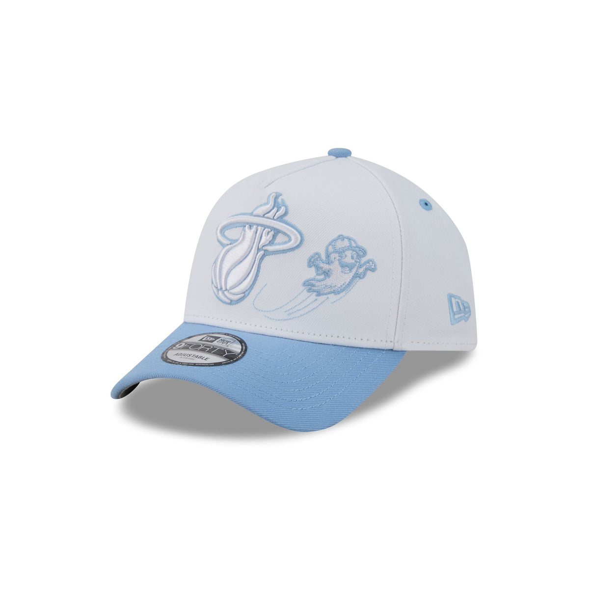 Miami Heat Chrome Ghost 9FORTY A-Frame Snapback Hat