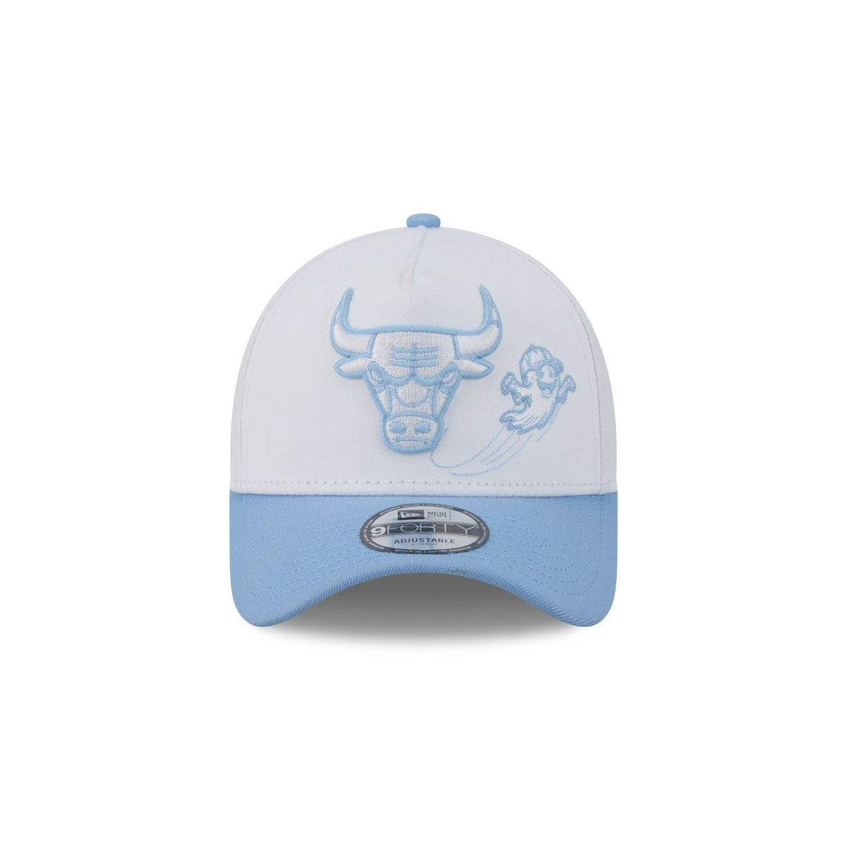Chicago Bulls Chrome Ghost 9FORTY A-Frame Snapback Hat