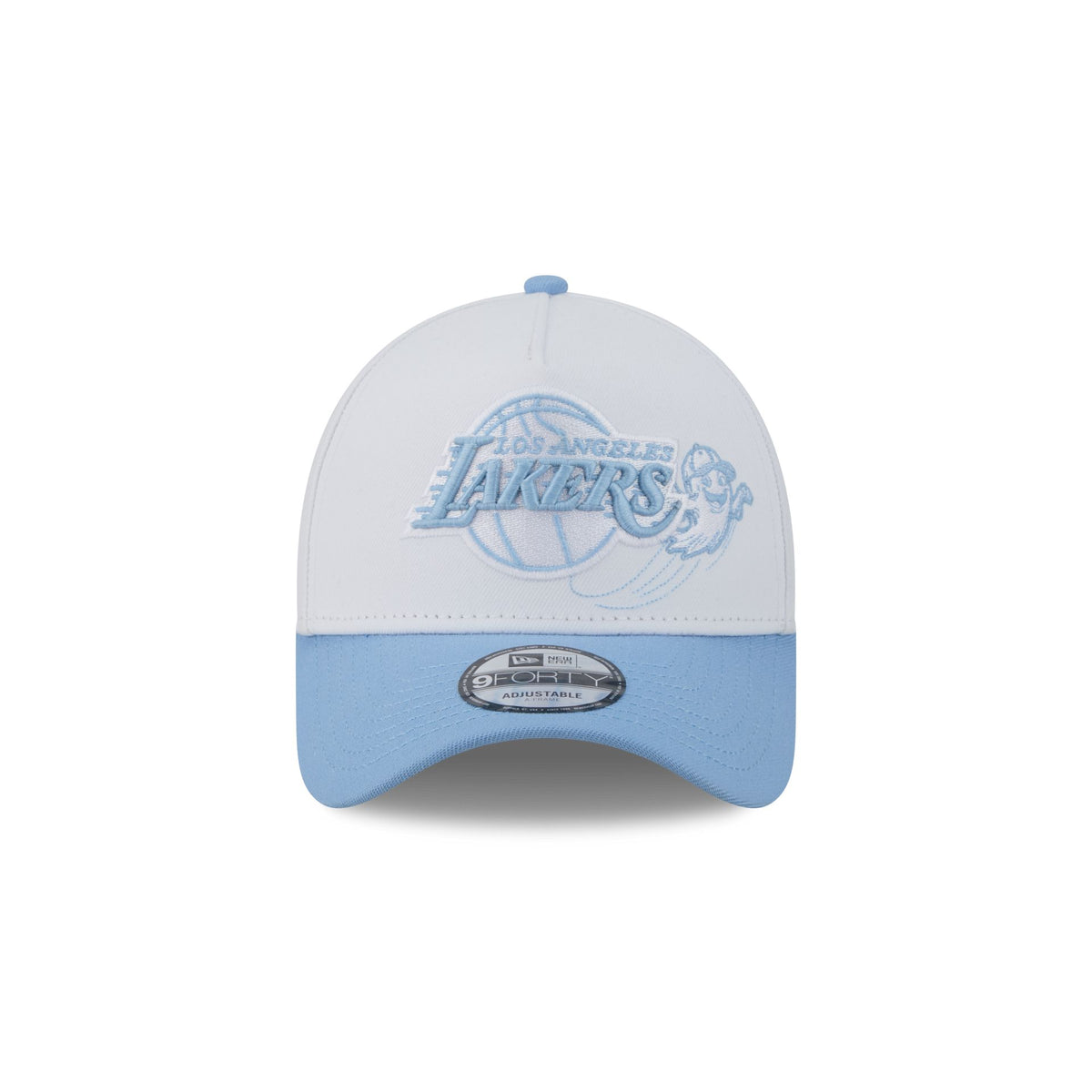 Los Angeles Lakers Chrome Ghost 9FORTY A-Frame Snapback Hat