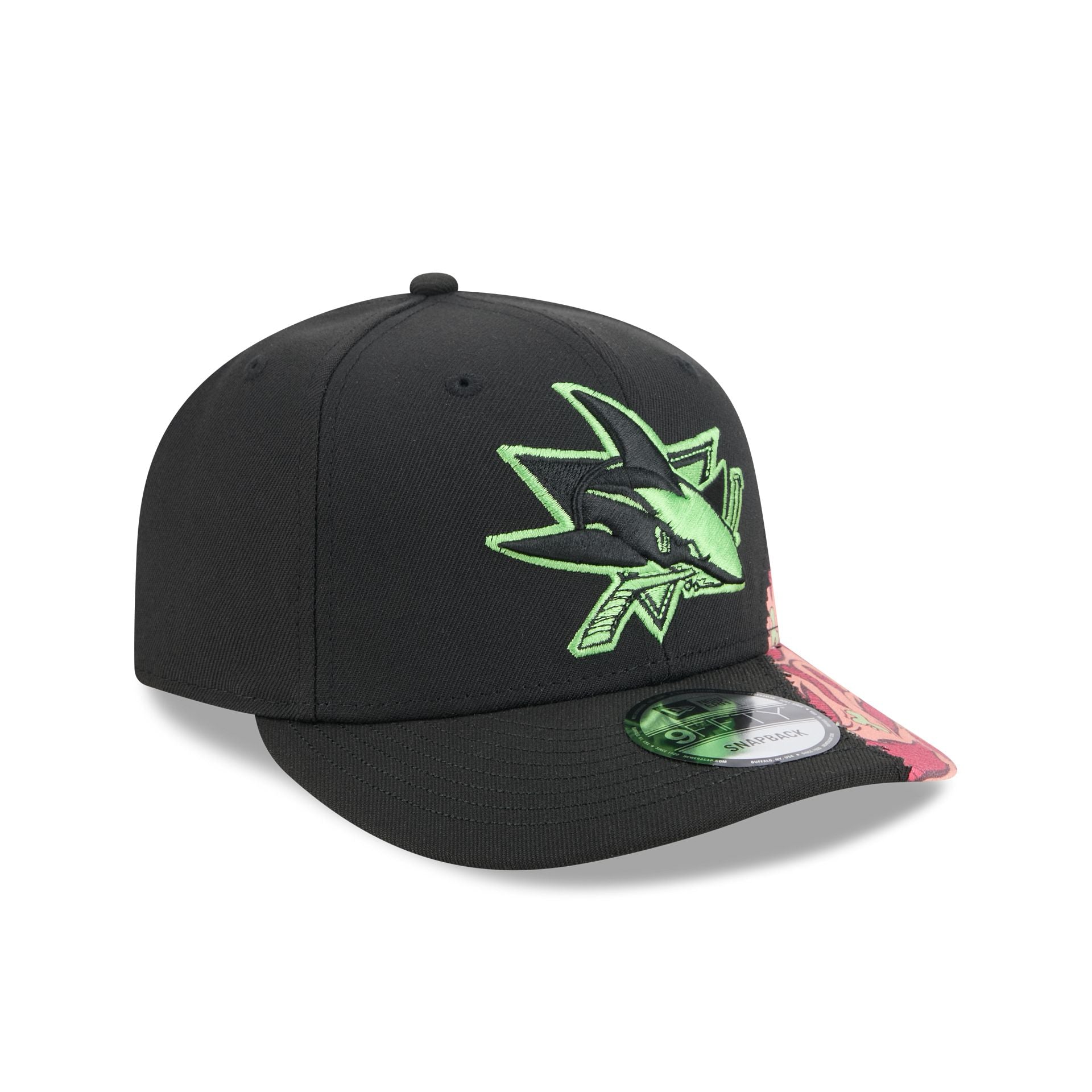San Jose Sharks Brains 9FIFTY Snapback Hat – New Era Cap