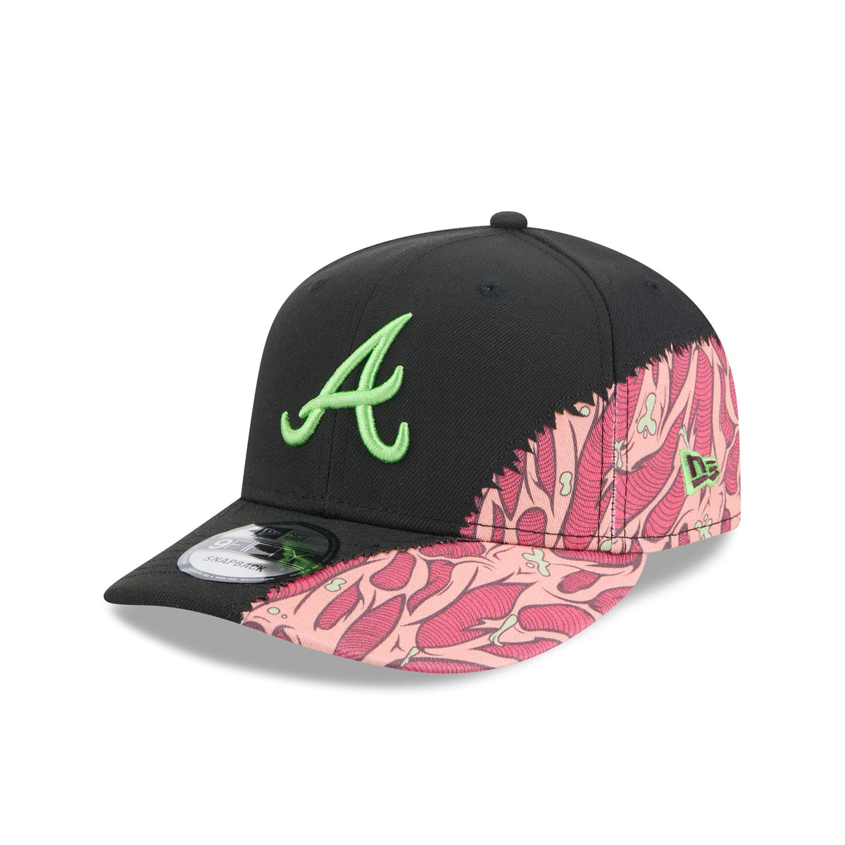 Atlanta Braves Brains 9FIFTY Snapback Hat