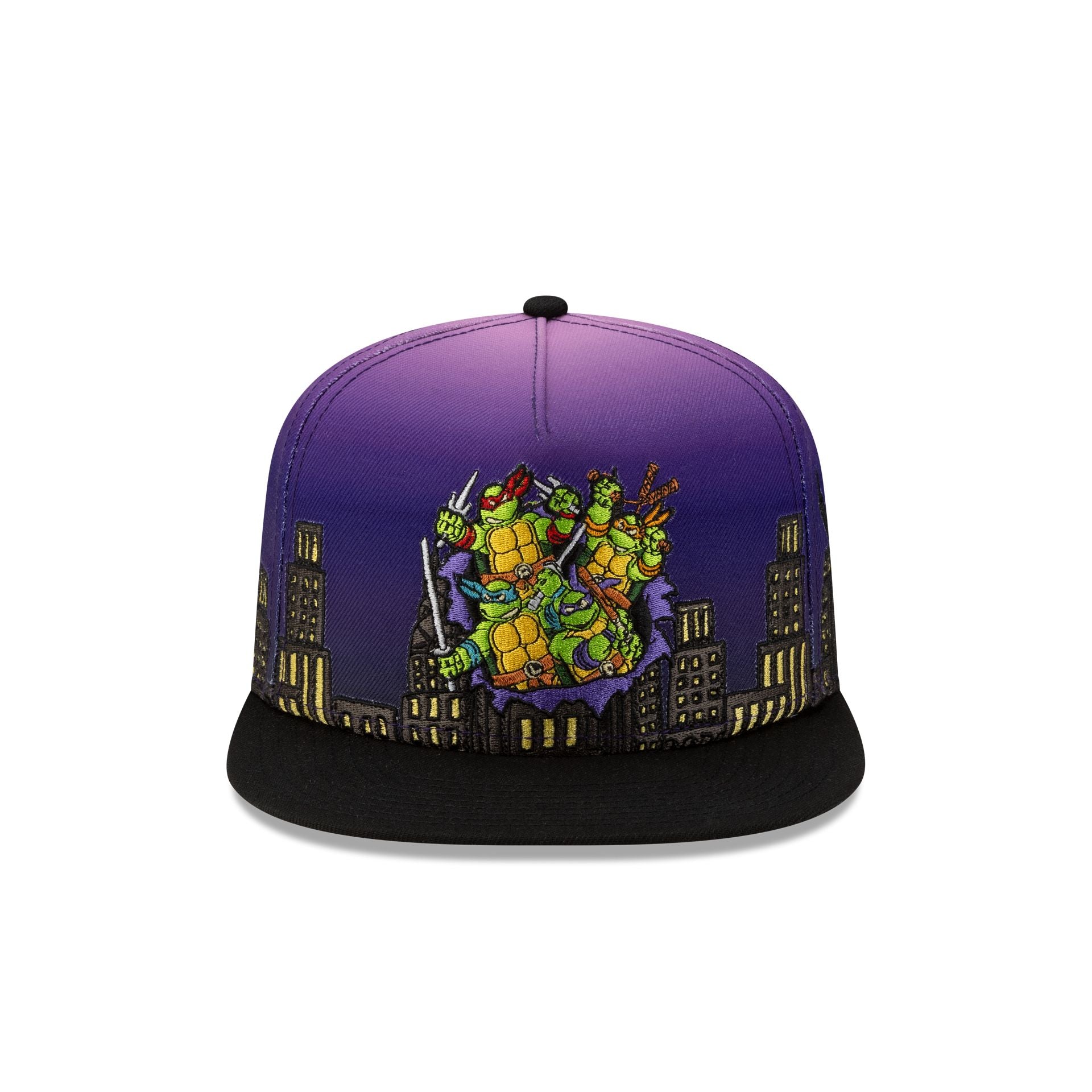 Teenage Mutant Ninja Turtles Night Cityscape 59FIFTY A-Frame Fitted Hat