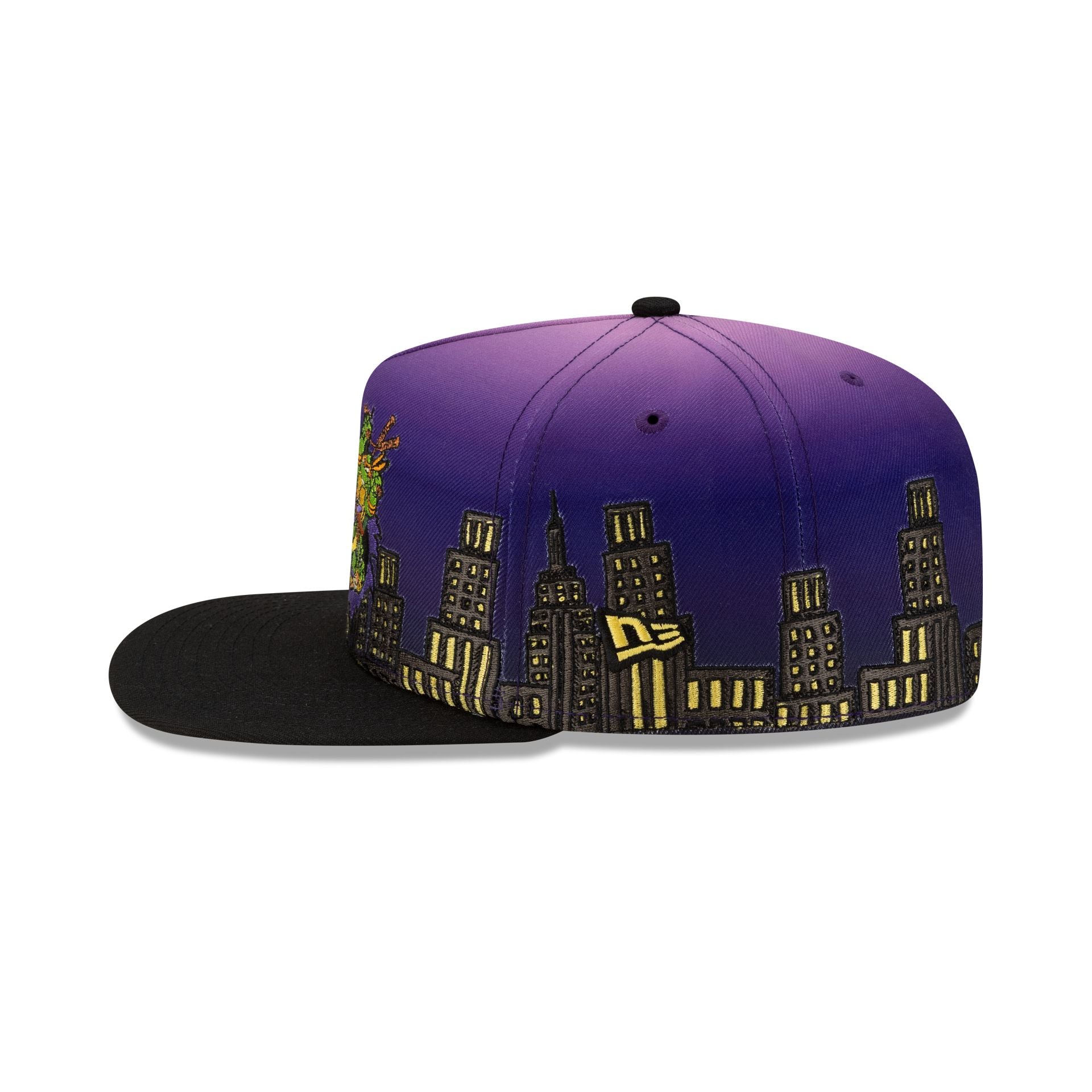 Teenage Mutant Ninja Turtles Night Cityscape 59FIFTY A-Frame Fitted Hat