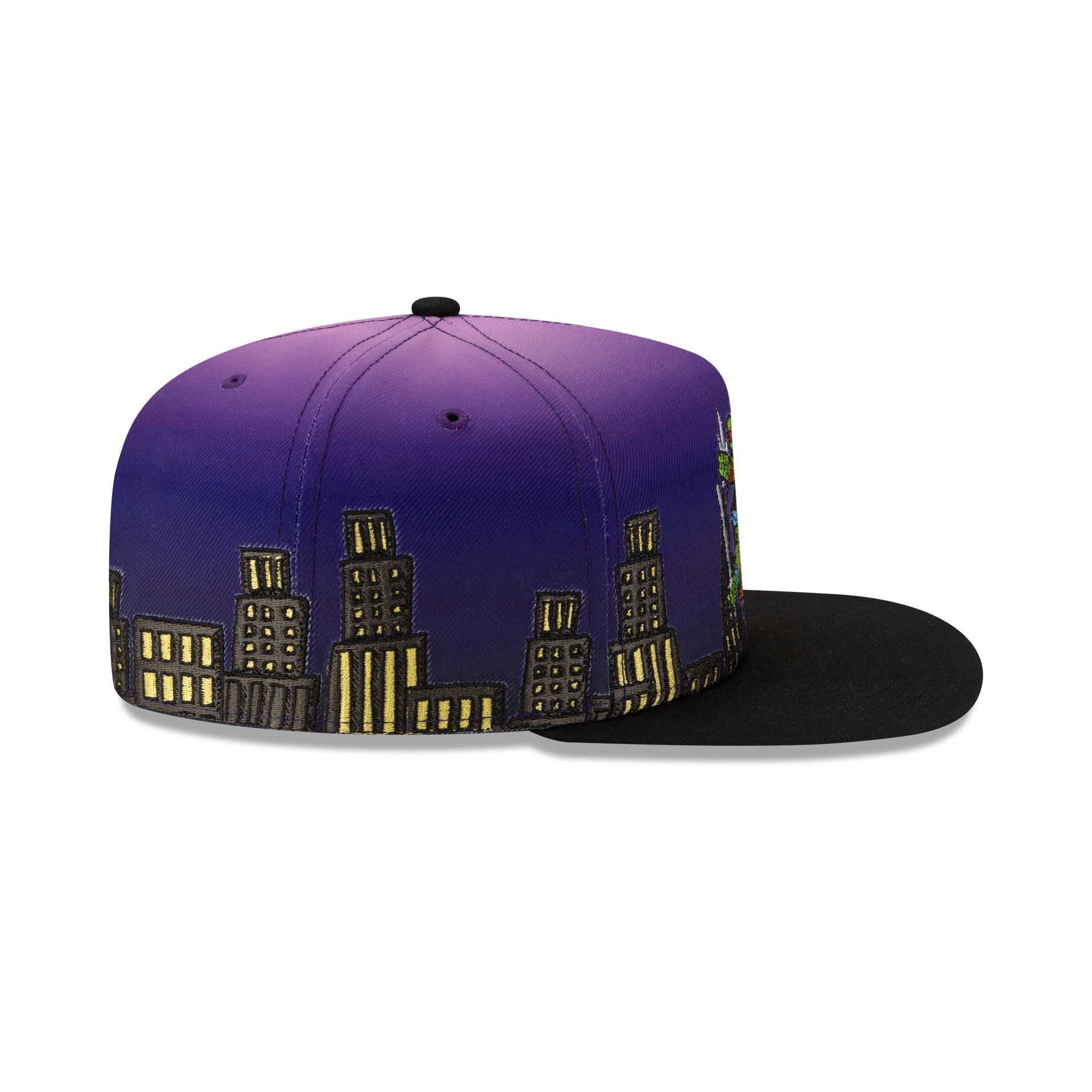 Teenage Mutant Ninja Turtles Night Cityscape 59FIFTY A-Frame Fitted Hat