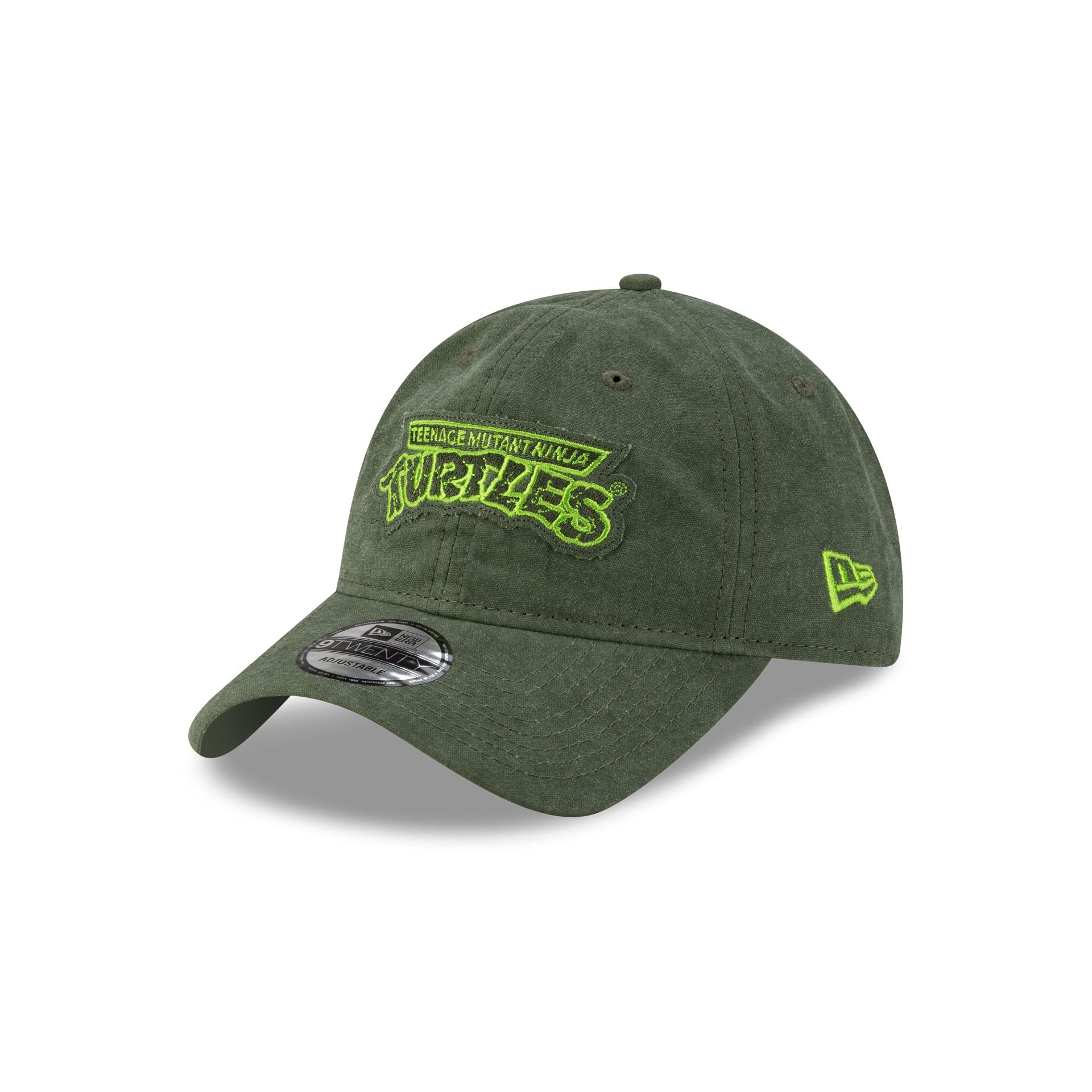 Teenage Mutant Ninja Turtles Frayed Green 9TWENTY Adjustable Hat