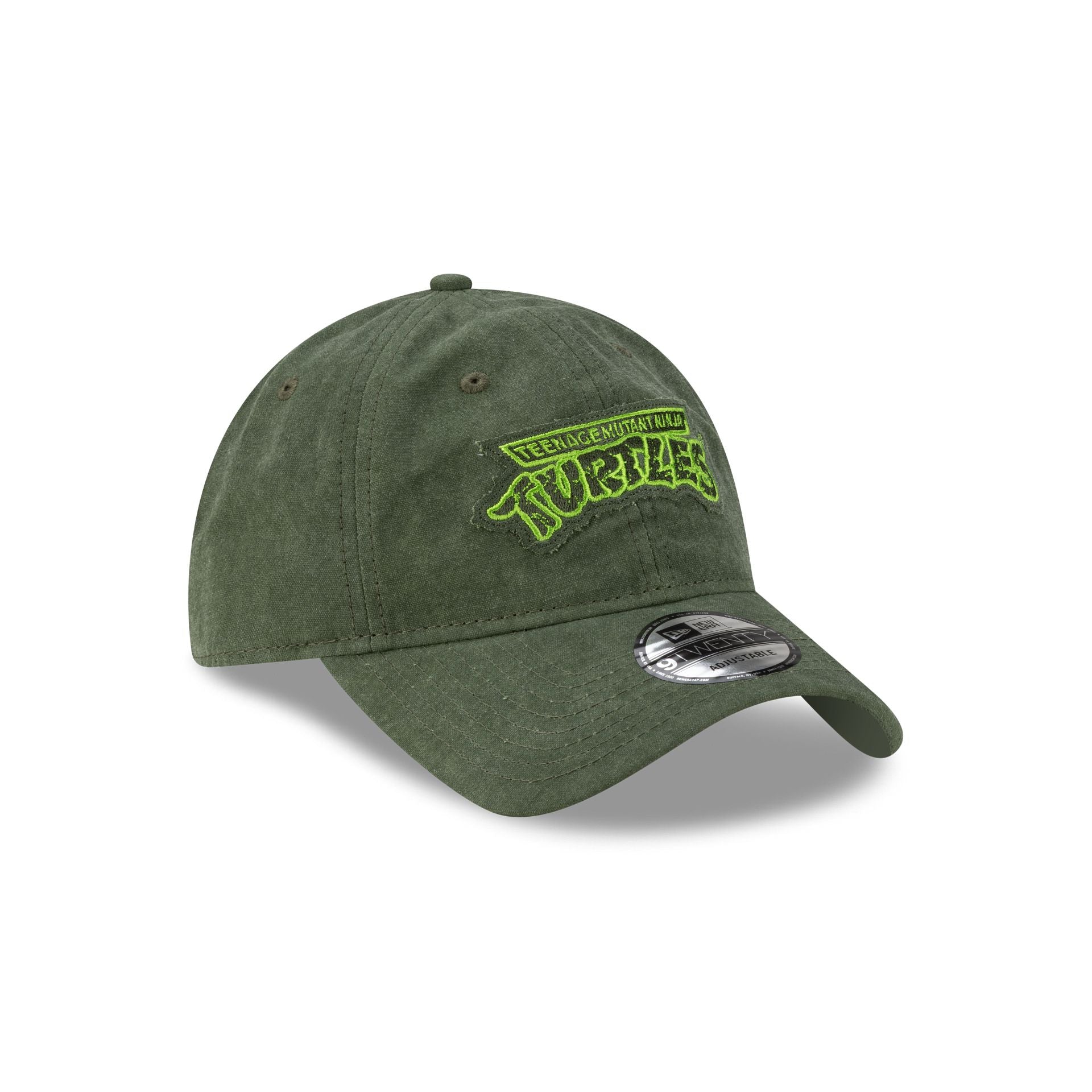 Teenage Mutant Ninja Turtles Frayed Green 9TWENTY Adjustable Hat