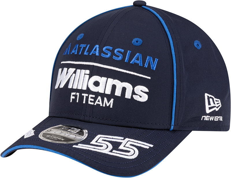 Atlassian Williams F1 Team Carlos Sainz Kids 9FORTY M-Crown Snapback Hat