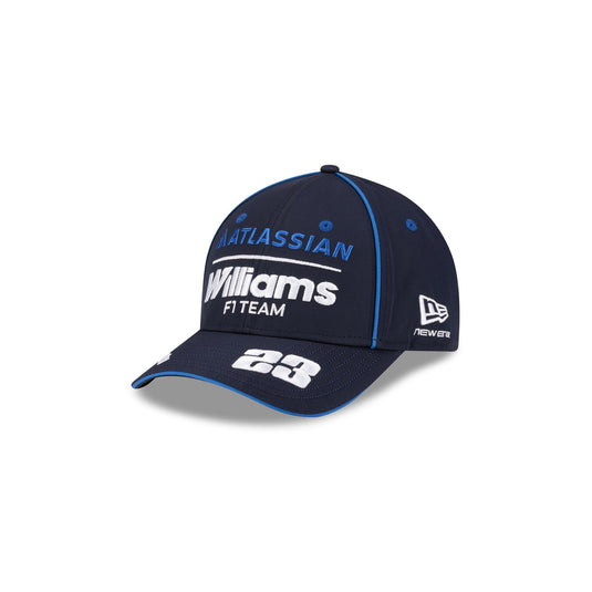 Atlassian Williams F1 Team Alex Albon Kids 9FORTY M-Crown Snapback Hat - New Era Cap