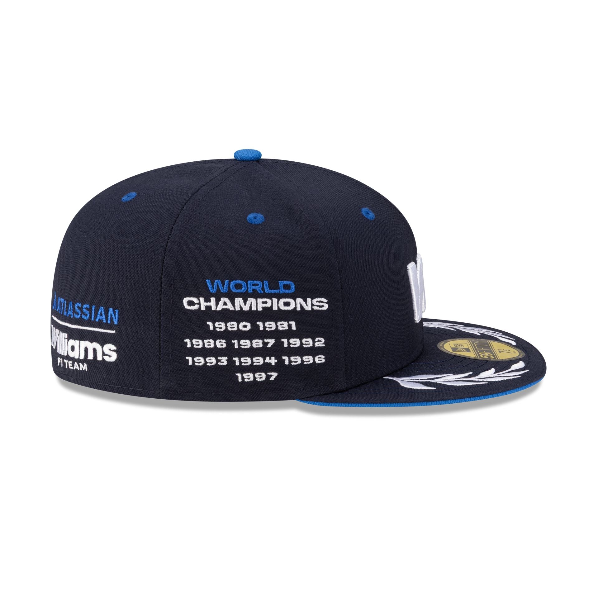 59FIFTY Exile World ネイビーキャップ 7 1/4 Atlassian Williams F1 Team 59FIFTY Fitted Hat – New Era Cap