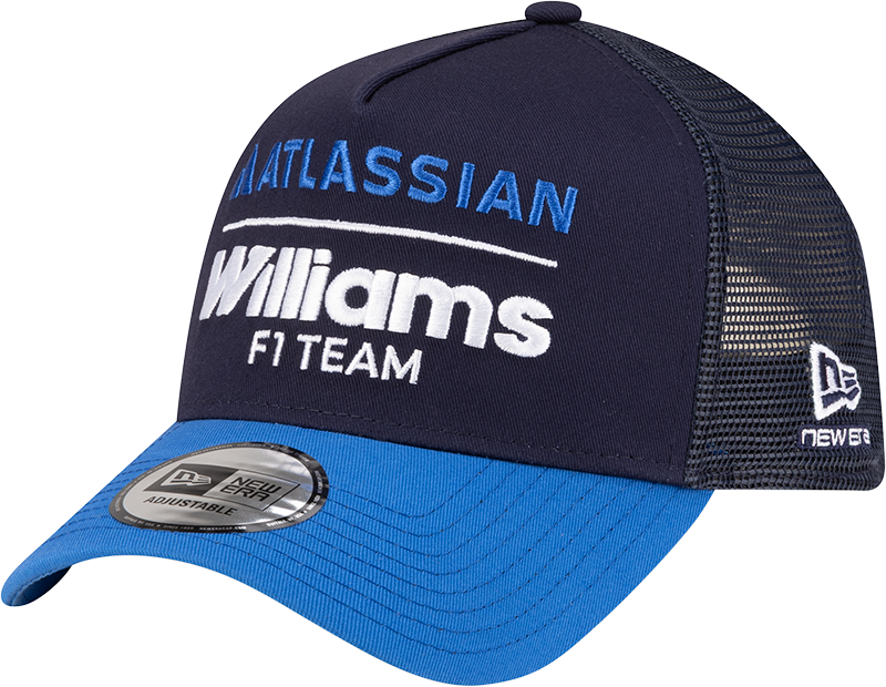 Atlassian Williams F1 Team Essential 9FORTY A-Frame Trucker Hat