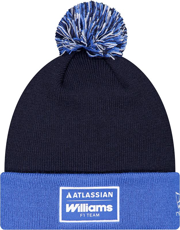 Atlassian Williams F1 Team Essential Pom Knit Hat