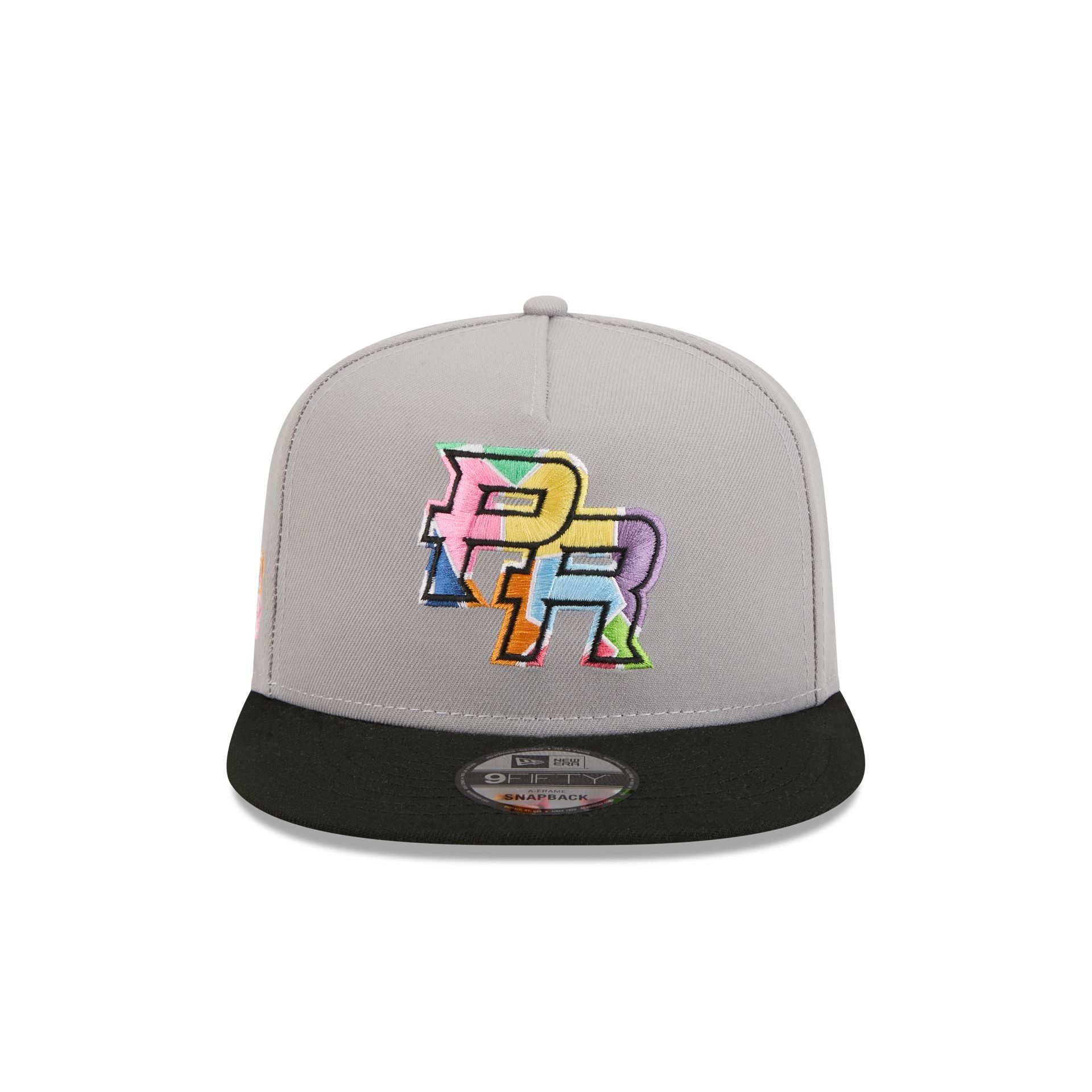 Puerto Rico Yaucromatic Gray 9FIFTY A-Frame Snapback Hat