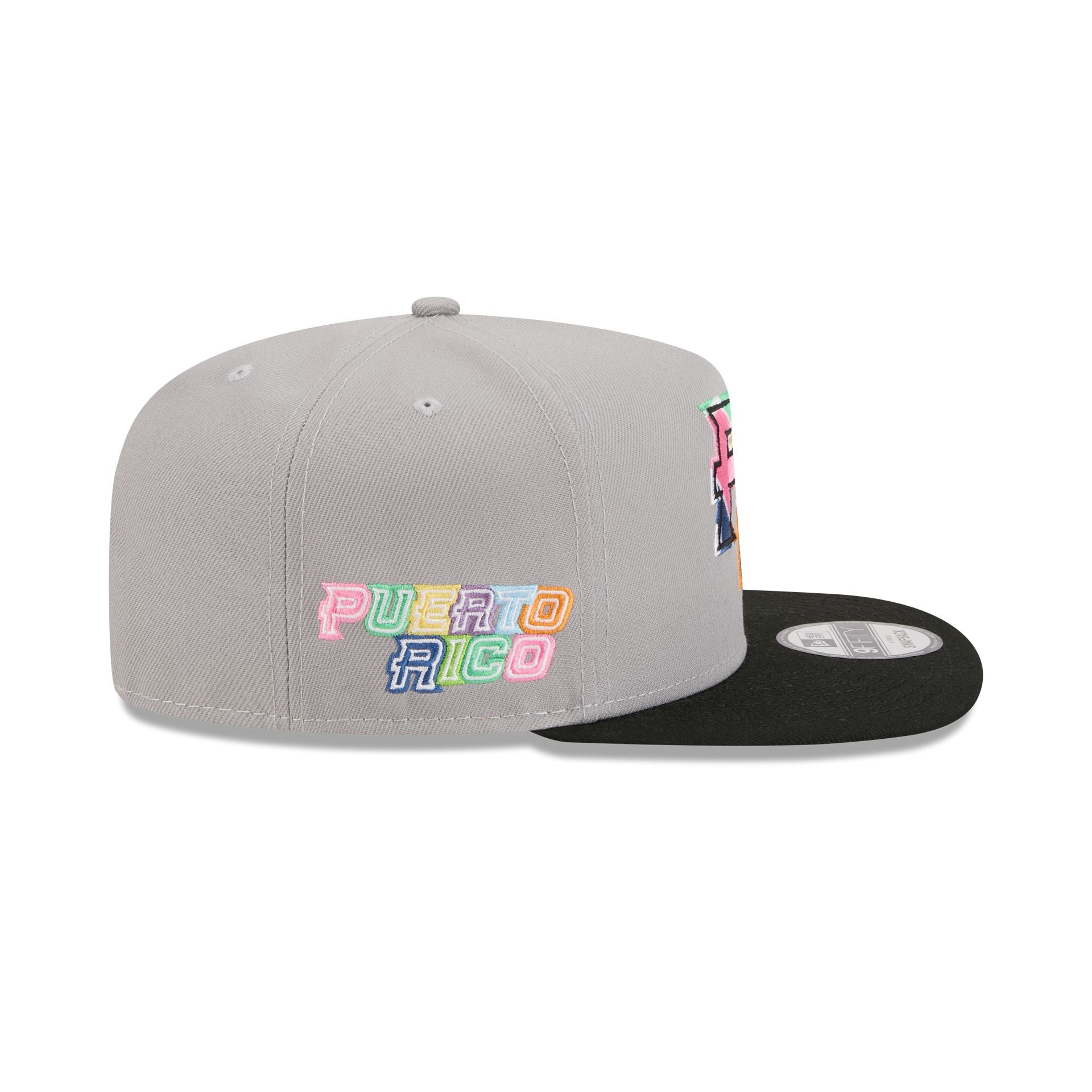 Puerto Rico Yaucromatic Gray 9FIFTY A-Frame Snapback Hat