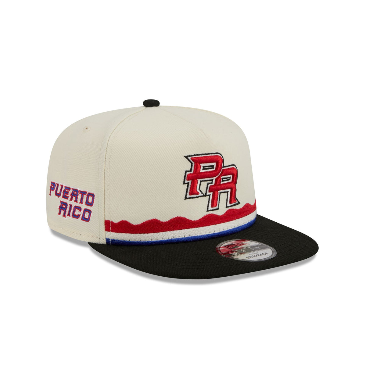 Puerto Rico Jíbara Red 9FIFTY A-Frame Snapback Hat – New Era Cap display picture 3
