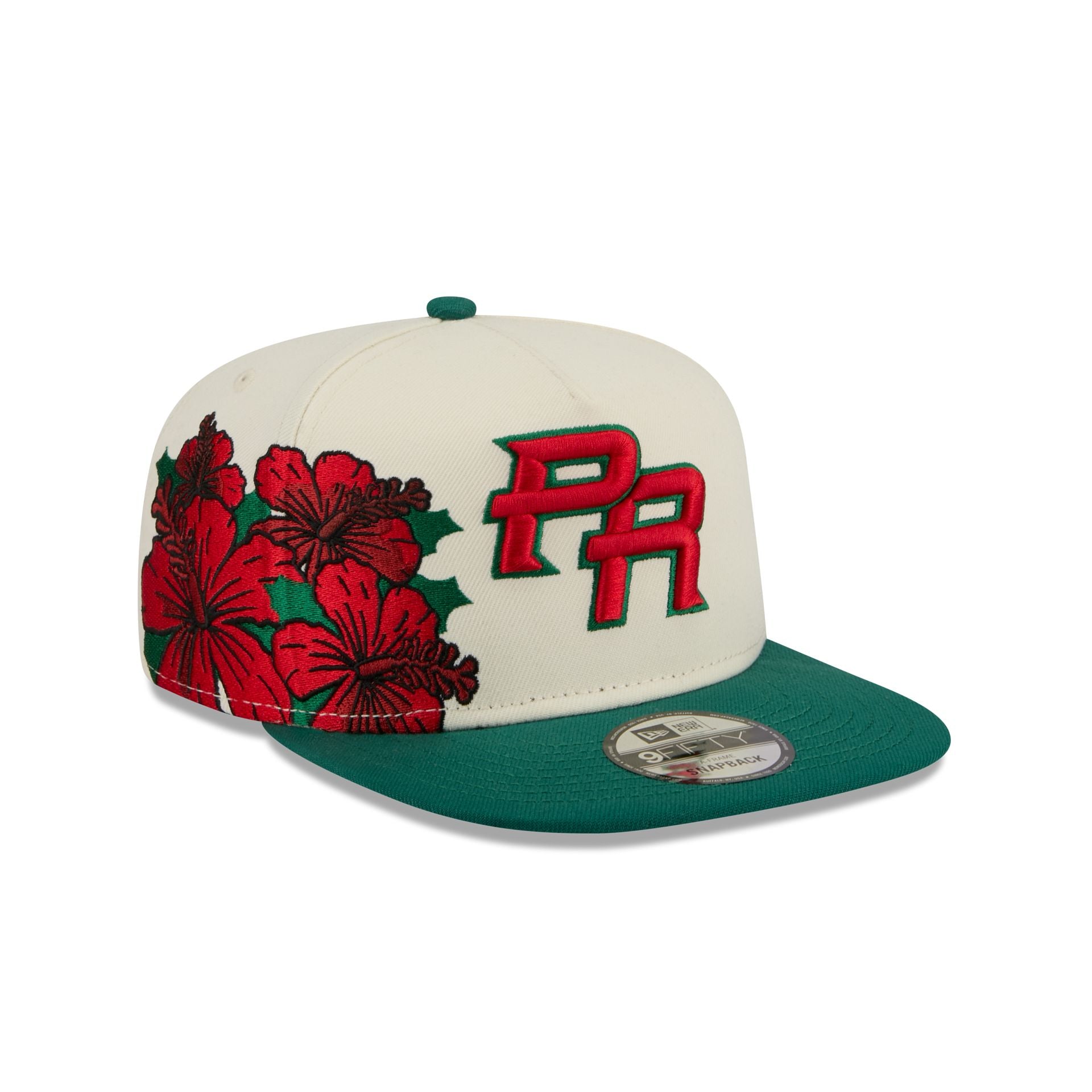 Puerto Rico Red Flower 9FIFTY A-Frame Snapback