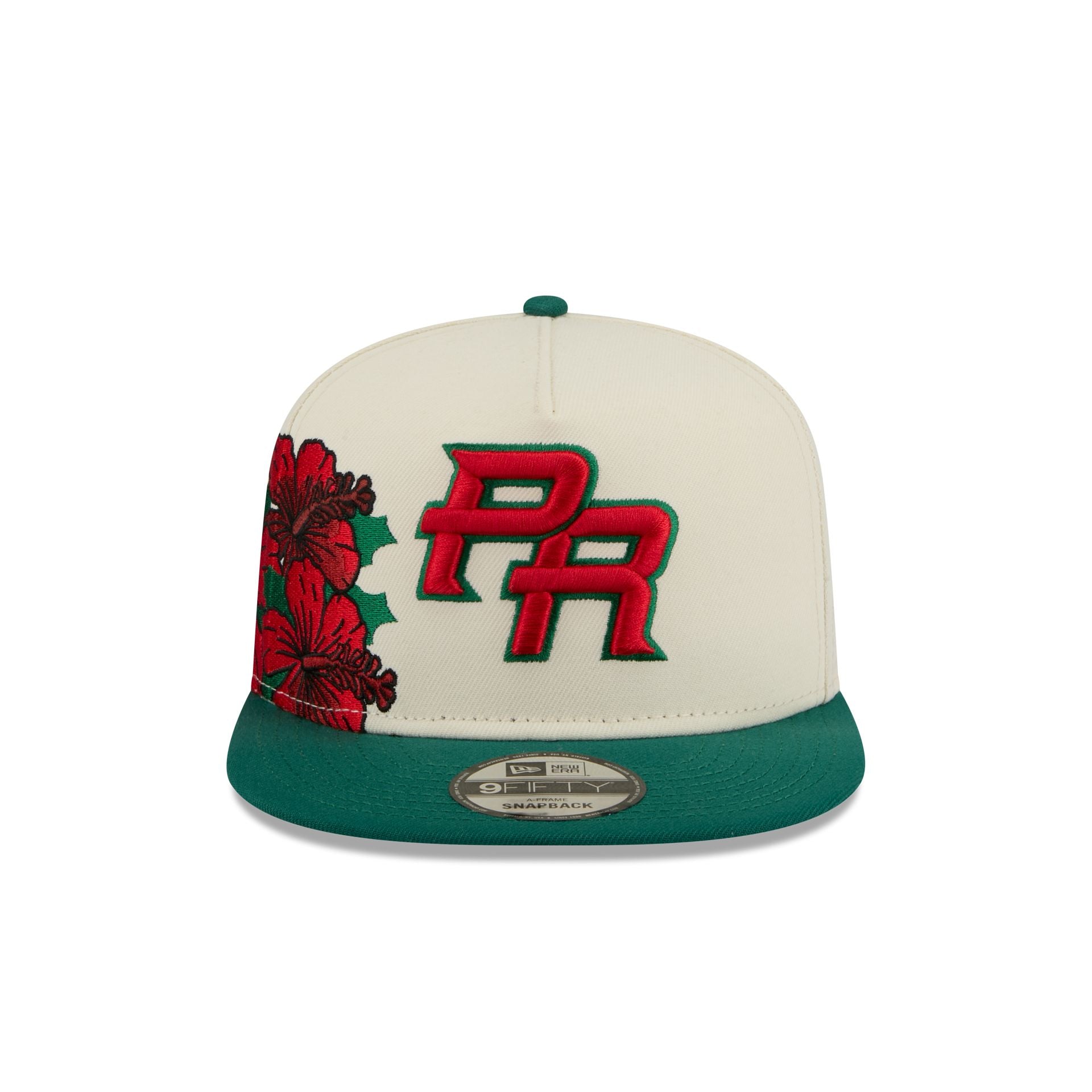 Puerto Rico Red Flower 9FIFTY A-Frame Snapback