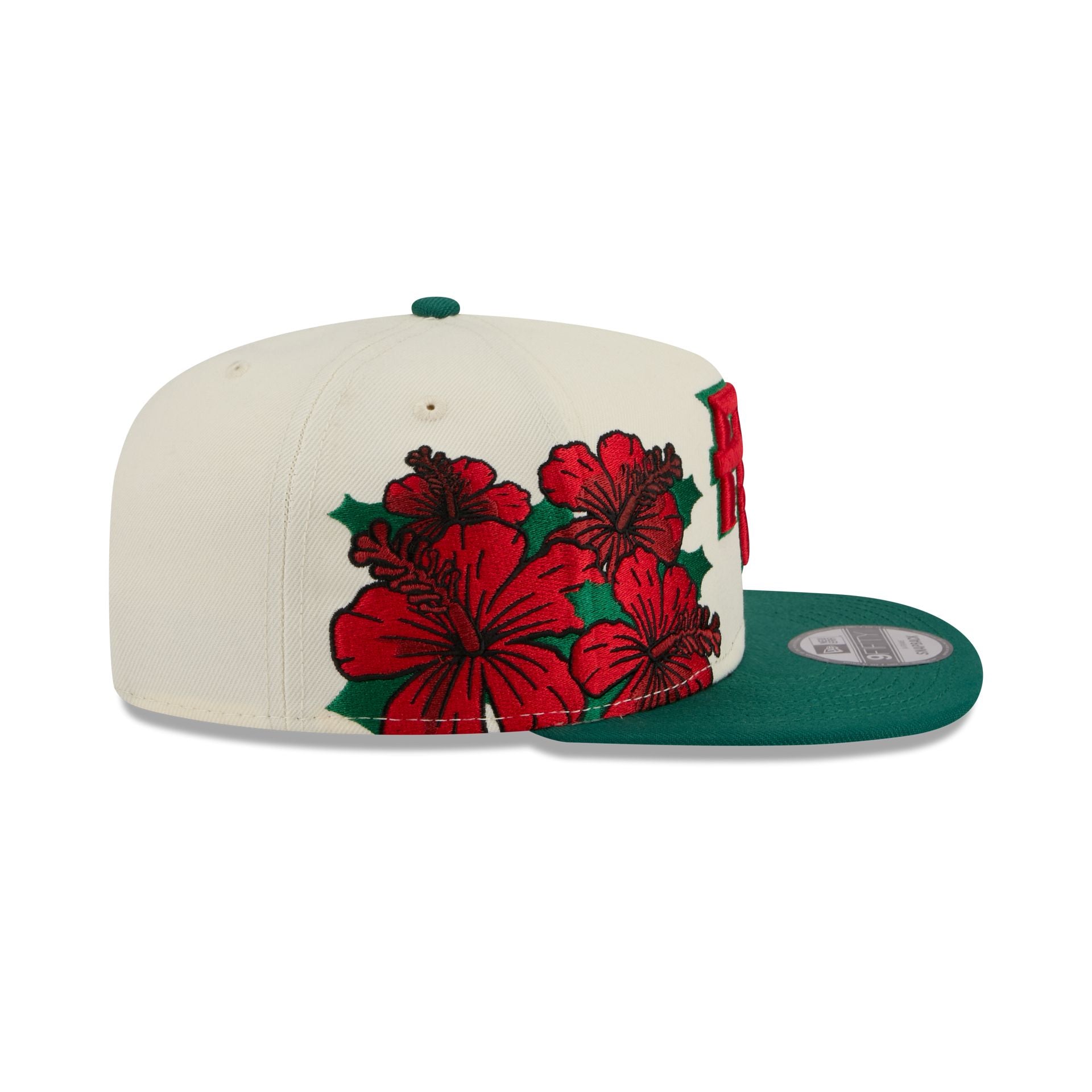 Puerto Rico Red Flower 9FIFTY A-Frame Snapback