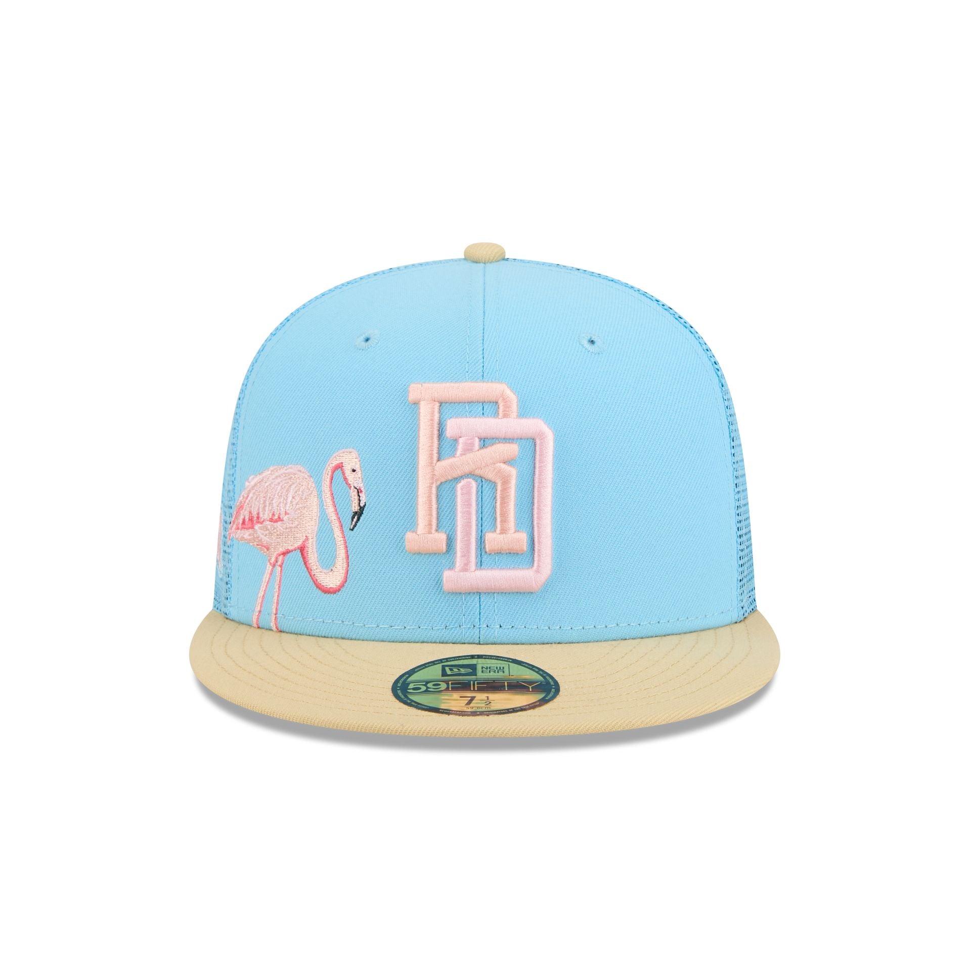 Dominican Republic Flamingo Blue 59FIFTY Fitted Hat