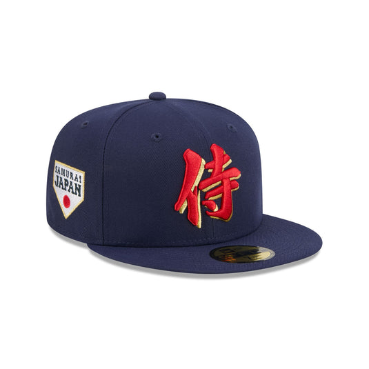 Japan Samurai Navy 59FIFTY Fitted Hat - New Era Cap
